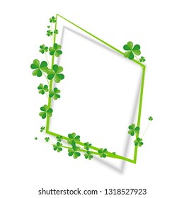 Clover and banner