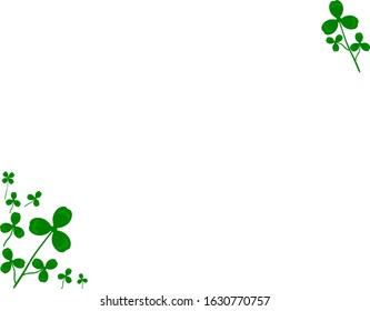 Clover based design, shamrock vector