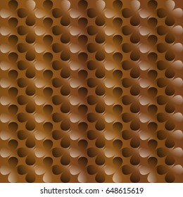 Clover brown abstract background, Seamless pattern with clover leaves, Flower - background