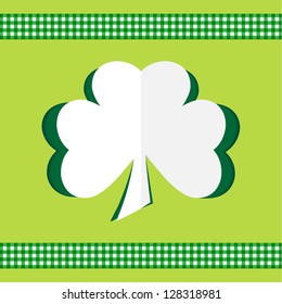 clover card happy St.Patrick's day