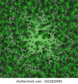 Clover is a confetti which consist of many isolated elements. Stylish and beautiful clover. Can be used as poster, border, background, wallpaper, card and etc
