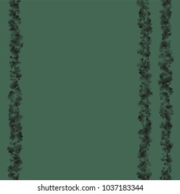 Clover is a confetti which consist of many isolated elements. Stylish and beautiful clover. Can be used as poster, border, background, wallpaper, card and etc