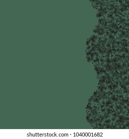Clover is a confetti which consist of many isolated elements. Stylish and beautiful clover. Can be used as poster, border, background, wallpaper, card and etc