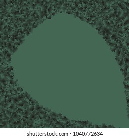 Clover is a confetti which consist of many isolated elements. Stylish and beautiful clover. Can be used as poster, border, background, wallpaper, card and etc