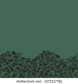 Clover is a confetti which consist of many isolated elements. Stylish and beautiful clover. Can be used as poster, border, background, wallpaper, card and etc