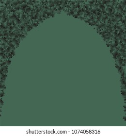 Clover is a confetti which consist of many isolated elements. Stylish and beautiful clover. Can be used as poster, border, background, wallpaper, card and etc