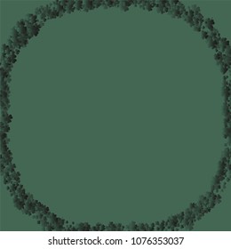 Clover is a confetti which consist of many isolated elements. Stylish and beautiful clover. Can be used as poster, border, background, wallpaper, card and etc