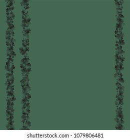 Clover is a confetti which consist of many isolated elements. Stylish and beautiful clover. Can be used as poster, border, background, wallpaper, card and etc