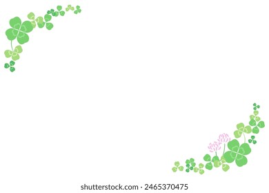 Clover Decoration Clip Arts Corner Diagonal