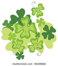 Clover design element