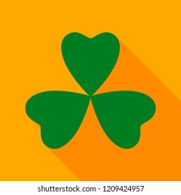 Clover flat icon