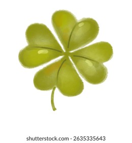 clover flower icon signifies good luck