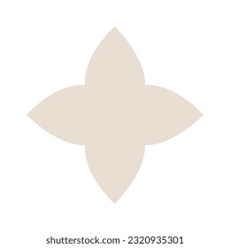 Clover Flower Icon Vector Illustration