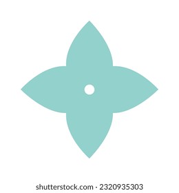 Clover Flower Icon Vector Illustration