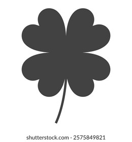 clover four leaf design vector illustration