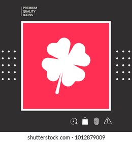 Clover with four leaves