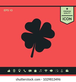 Clover with four leaves