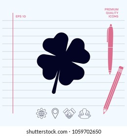Clover with four leaves