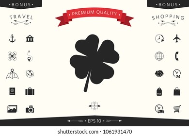 Clover with four leaves