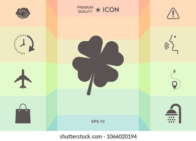 Clover with four leaves
