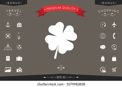 Clover with four leaves