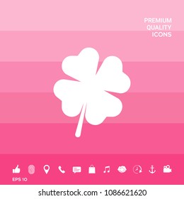 Clover with four leaves