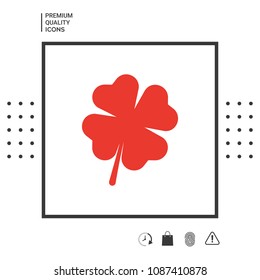 Clover with four leaves