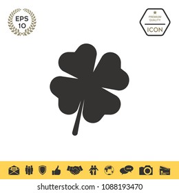 Clover with four leaves