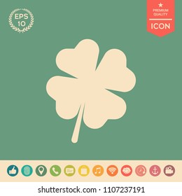 Clover with four leaves