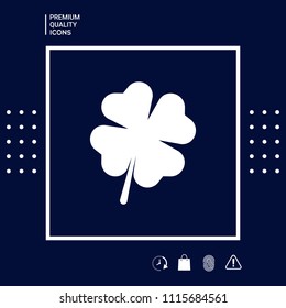 Clover with four leaves