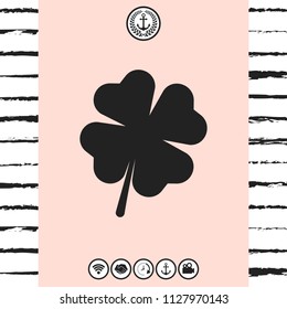 Clover with four leaves