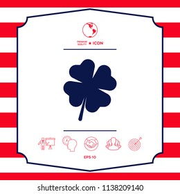 Clover with four leaves