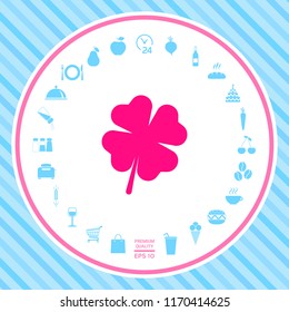 Clover with four leaves