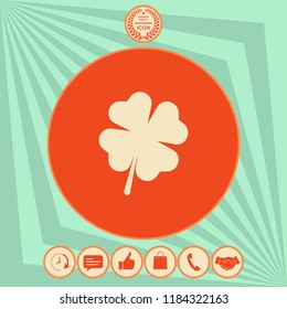 Clover with four leaves