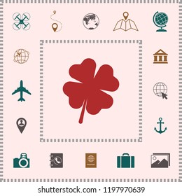 Clover with four leaves