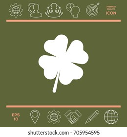 Clover with four leaves