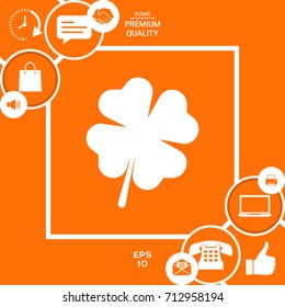 Clover with four leaves