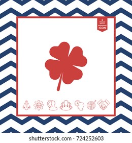 Clover with four leaves