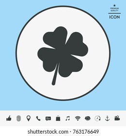 Clover with four leaves