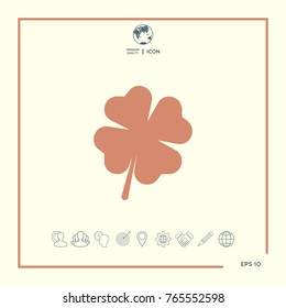 Clover with four leaves