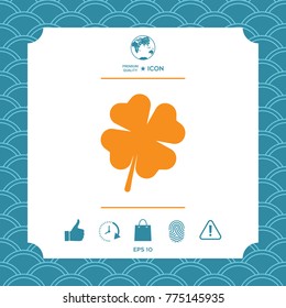 Clover with four leaves