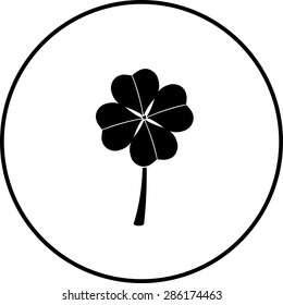 clover with four leaves symbol