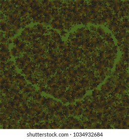 Clover icon is a confetti which consist of many isolated elements. Stylish and beautiful clover icon. Can be used as poster, border, background, wallpaper, card and etc