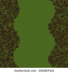 Clover icon is a confetti which consist of many isolated elements. Stylish and beautiful clover icon. Can be used as poster, border, background, wallpaper, card and etc