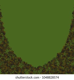 Clover icon is a confetti which consist of many isolated elements. Stylish and beautiful clover icon. Can be used as poster, border, background, wallpaper, card and etc