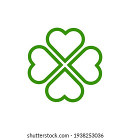 Clover  icon design template vector isolated