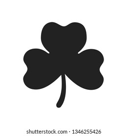 Clover Icon, Four Leaf Clover, Three Leaf Clover, Clover, Leaf Clipart, March 17th, St. Patrick's Day, Irish, Luck of the Irish, Lucky Symbol, Vector Illustration