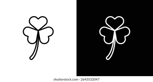 Clover icon. Graphic Design vector icon. Ui Ux Icons