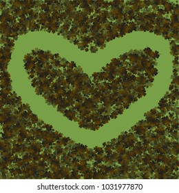 Clover icon green is a confetti which consist of many isolated elements. Stylish and beautiful clover icon green. Can be used as poster, border, background, wallpaper, card and etc