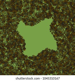 Clover icon green is a confetti which consist of many isolated elements. Stylish and beautiful clover icon green. Can be used as poster, border, background, wallpaper, card and etc